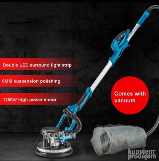 Zirafa zidna brusilica 1080W sa potenciometrom i Led Svetlo - Slika 6