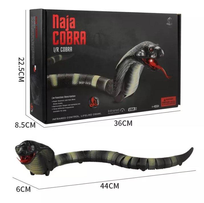 Zmija na daljinsko upravljane Cobra Naja