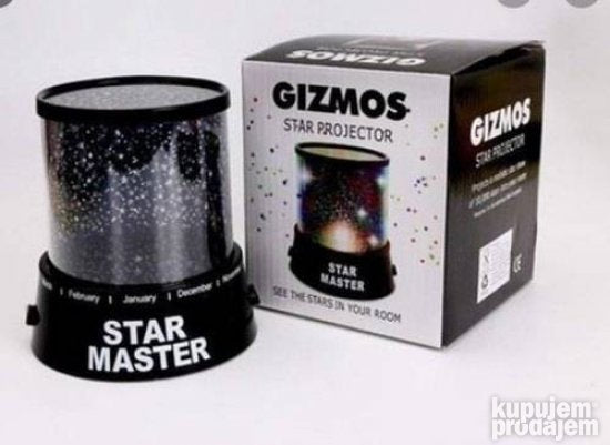 Zvezdano nebo lampa projektor star master