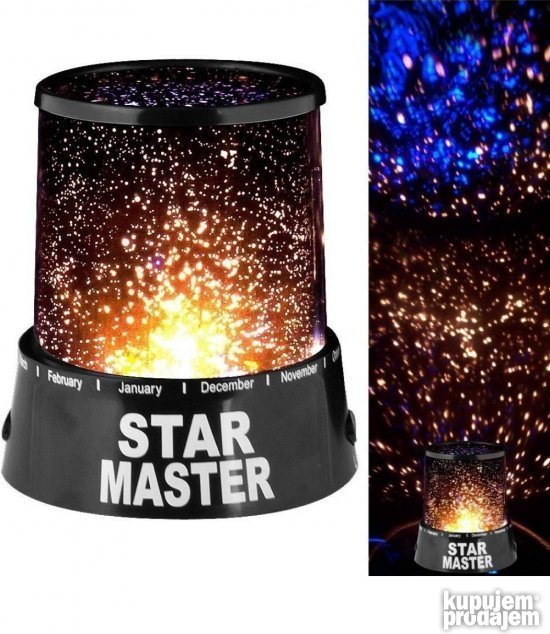 Zvezdano nebo star master lampa sa light show efektima - Slika 4