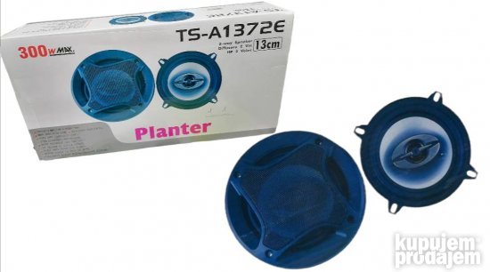 Zvucnici PLANTER za auto ZVUCNICI TS A1372E - Slika 4