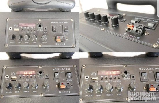 Zvucnik Audio karaoke Binko BK 800