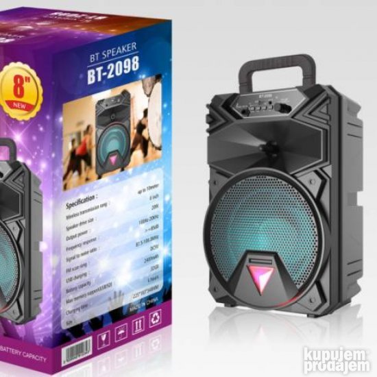 Zvucnik Bluetooth BT 2098
