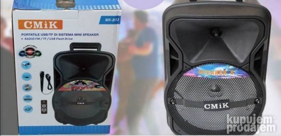 Zvucnik Bluetooth CMIK MK B12 novo