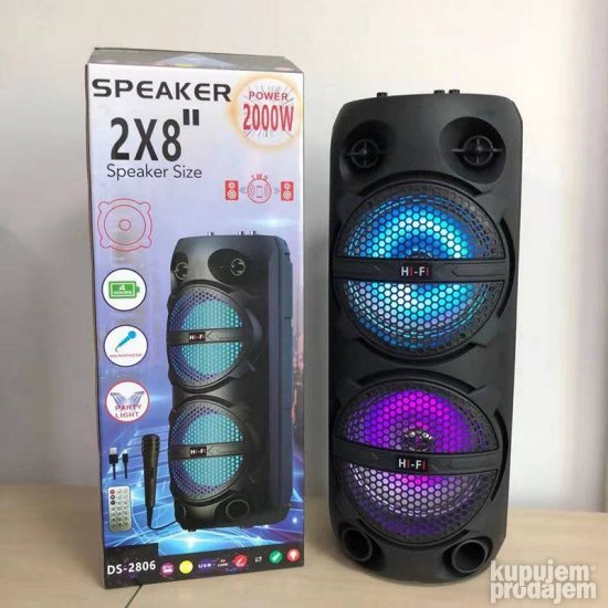 Zvucnik Bluetooth DS 2806 karaoke
