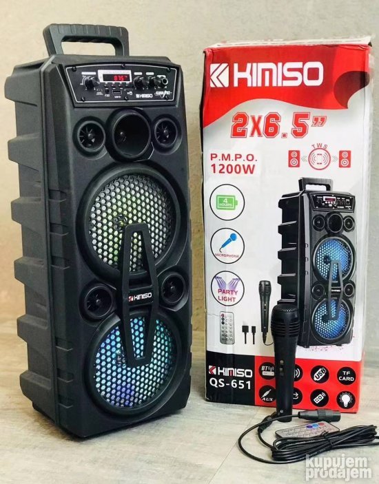 Zvucnik Bluetooth Kimiso QS 651