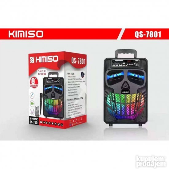Zvucnik Bluetooth Kimiso QS 7801