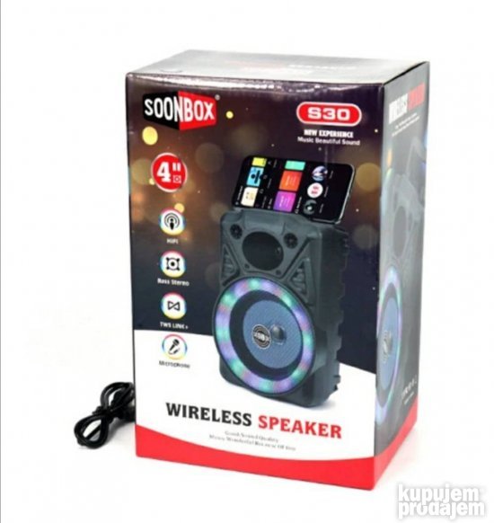 Zvucnik Bluetooth Soonbox S30