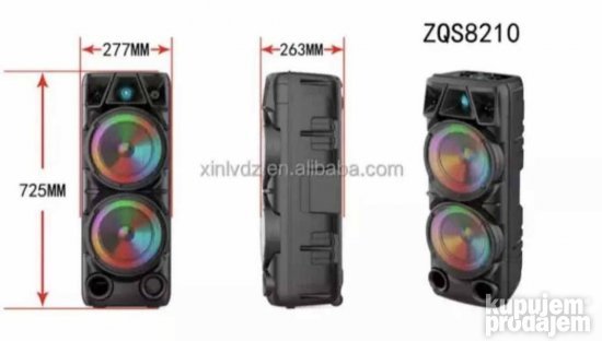 Zvucnik Blutut zqs 8210 - Slika 3