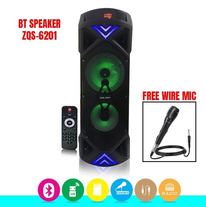 Zvucnik ZQS6201 Bluetooth karaoke