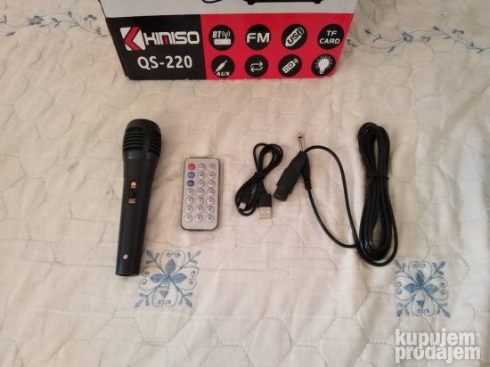 Zvucnik bluetooth Kimiso QS 220 novo