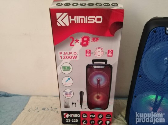 Zvucnik bluetooth Kimiso QS 220 novo - Slika 3