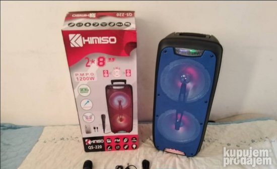Zvucnik bluetooth Kimiso QS 220 novo - Slika 6