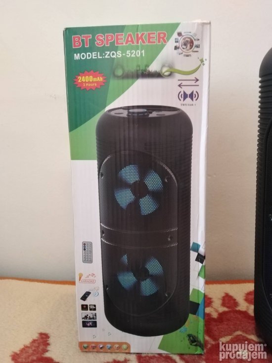Zvucnik bluetooth ZQS 5201 novo - Slika 3