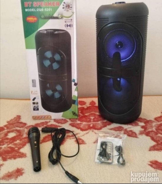 Zvucnik bluetooth ZQS 5201 novo - Slika 5