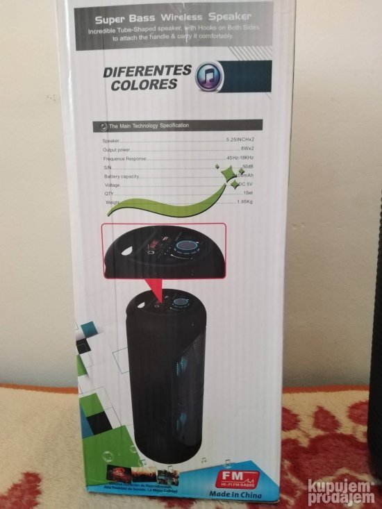 Zvucnik bluetooth ZQS 5201 novo - Slika 6
