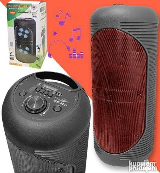 Zvucnik bluetooth ZQS 5201 novo - Slika 7