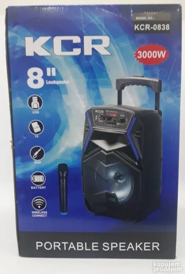 Zvucnik KCR 0838 sa bezicnim mikrofonom
