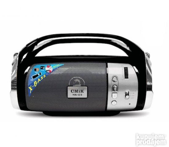 Zvucnik Bluetooth radio prenosivi  CMIK MK 123