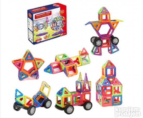 magneti set od 66 delova - Slika 3