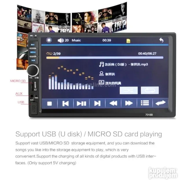 multimedija player mp5 7 inca - Slika 14