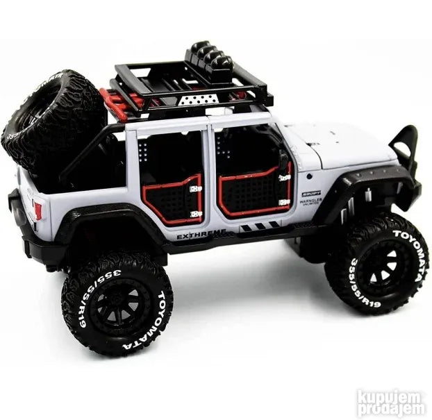 off road dzip metalni Muzicki - Slika 12