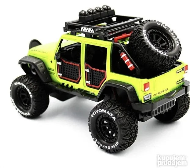 off road dzip metalni Muzicki - Slika 3