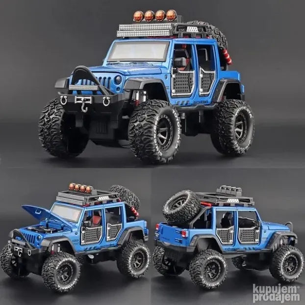 off road dzip metalni Muzicki - Slika 6