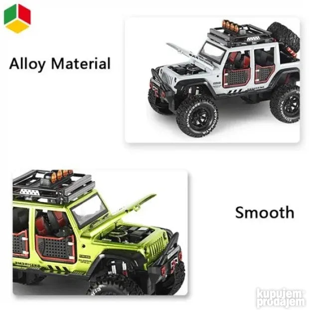 off road dzip metalni Muzicki - Slika 9