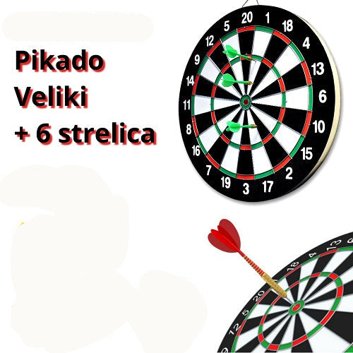 original veliki i mali Pikado i 6 Strelica