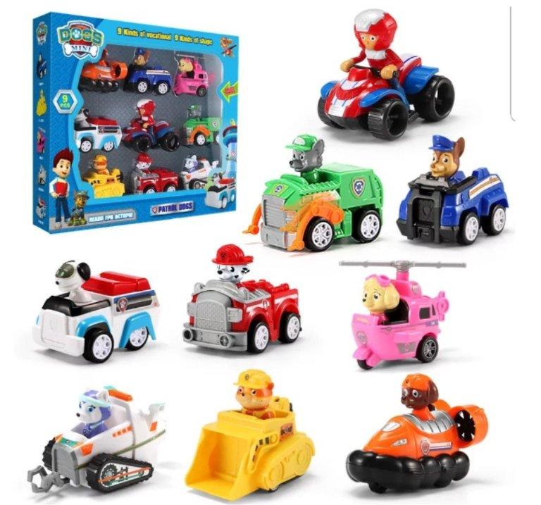 patrolne sape autici set od 9 autica patrolne sape autici set od 9 autica - Slika 3