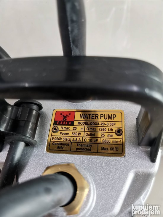 potapajuca pumpa potapajuca QDX3 20 0.55F gidro pumpa LULI - Slika 6