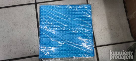 veliki bubble pop it od 30 cm sareni - Slika 8
