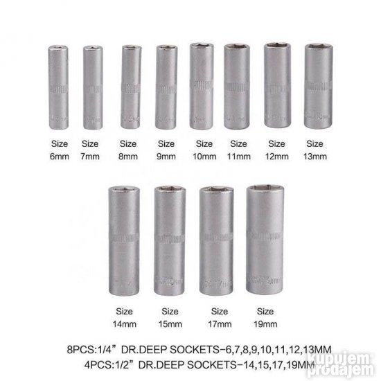 wholesale Automotive 108pcs box combination spanner socket w