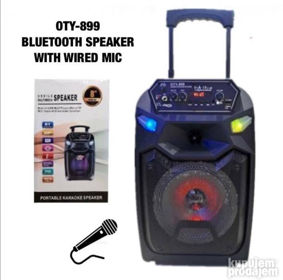 zvucnik sa bezicnim mikrofonom OTY 899 - Slika 3