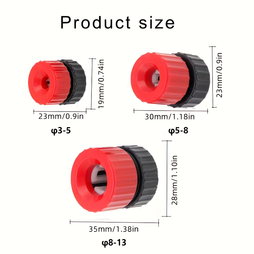 Set od 3 podesive grane za burgije, neklizajući dizajn, za burgije od 3-13 mm, konzistentna dubina bušenja, grana za burgije, stalak za burgije, za obradu drveta, zanatske projekte, industrijske i naučne instalacije, plastični materijal