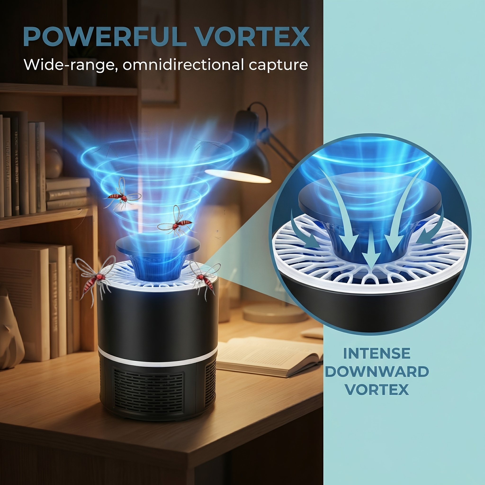 Lampa za odbijanje komaraca Automatski tihi rasterivač